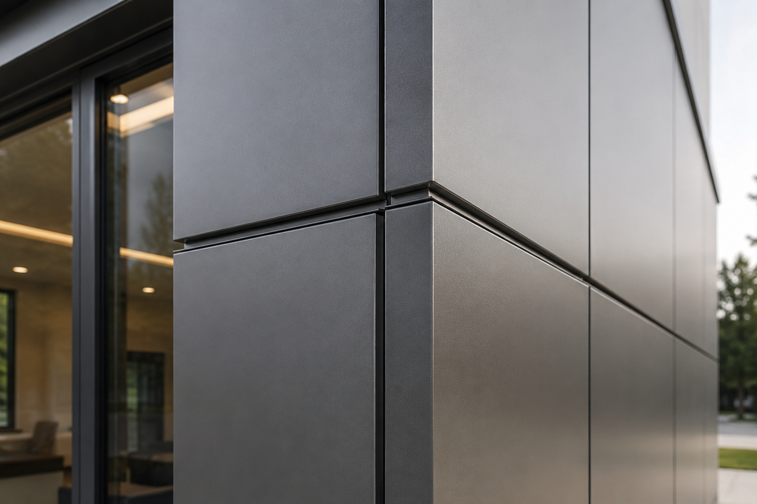 Panel junction and finish detail, design inspiration