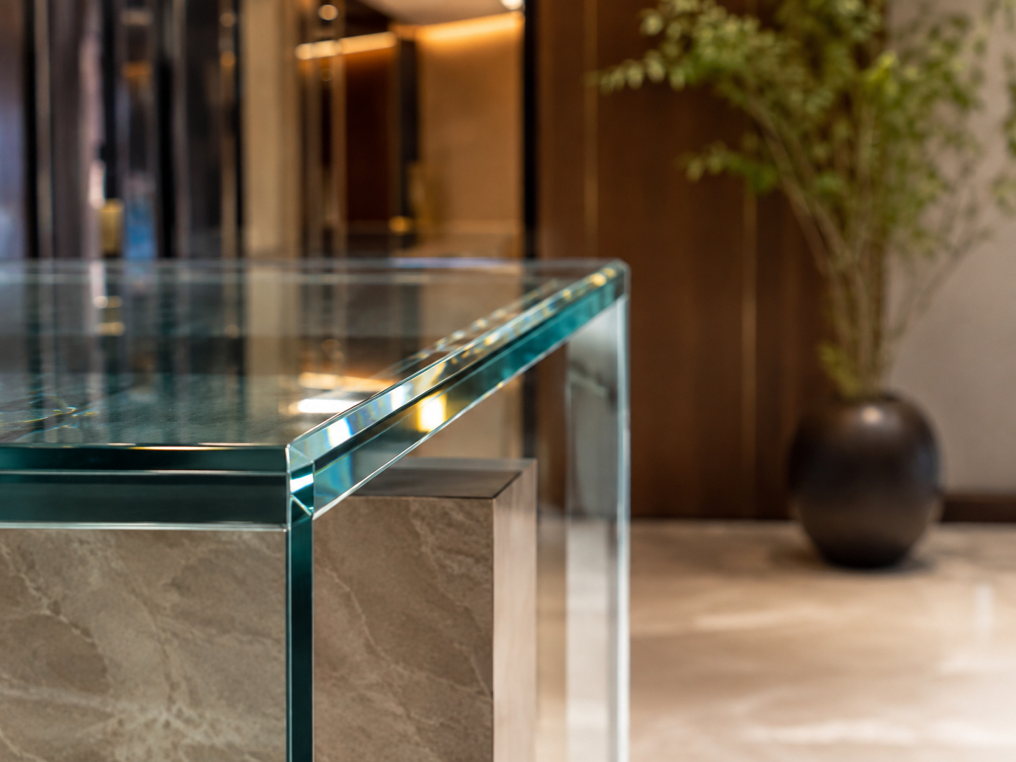 Glass edge detail, Application Idea