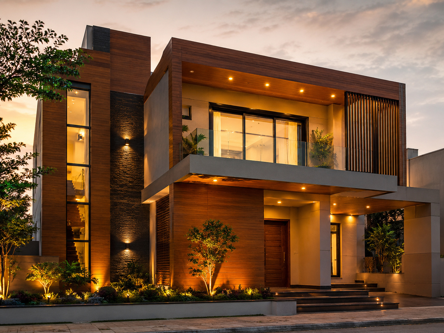 HPL used for a warm exterior surface, design inspiration